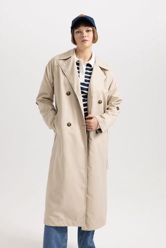 Waterproof Relax Fit Trench Coat