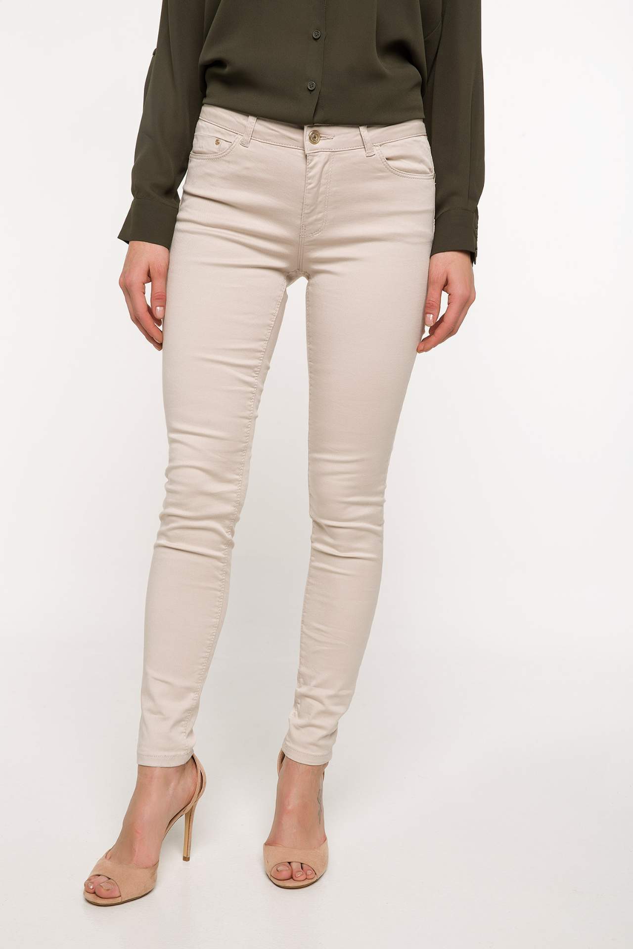 tan skinny jeans womens