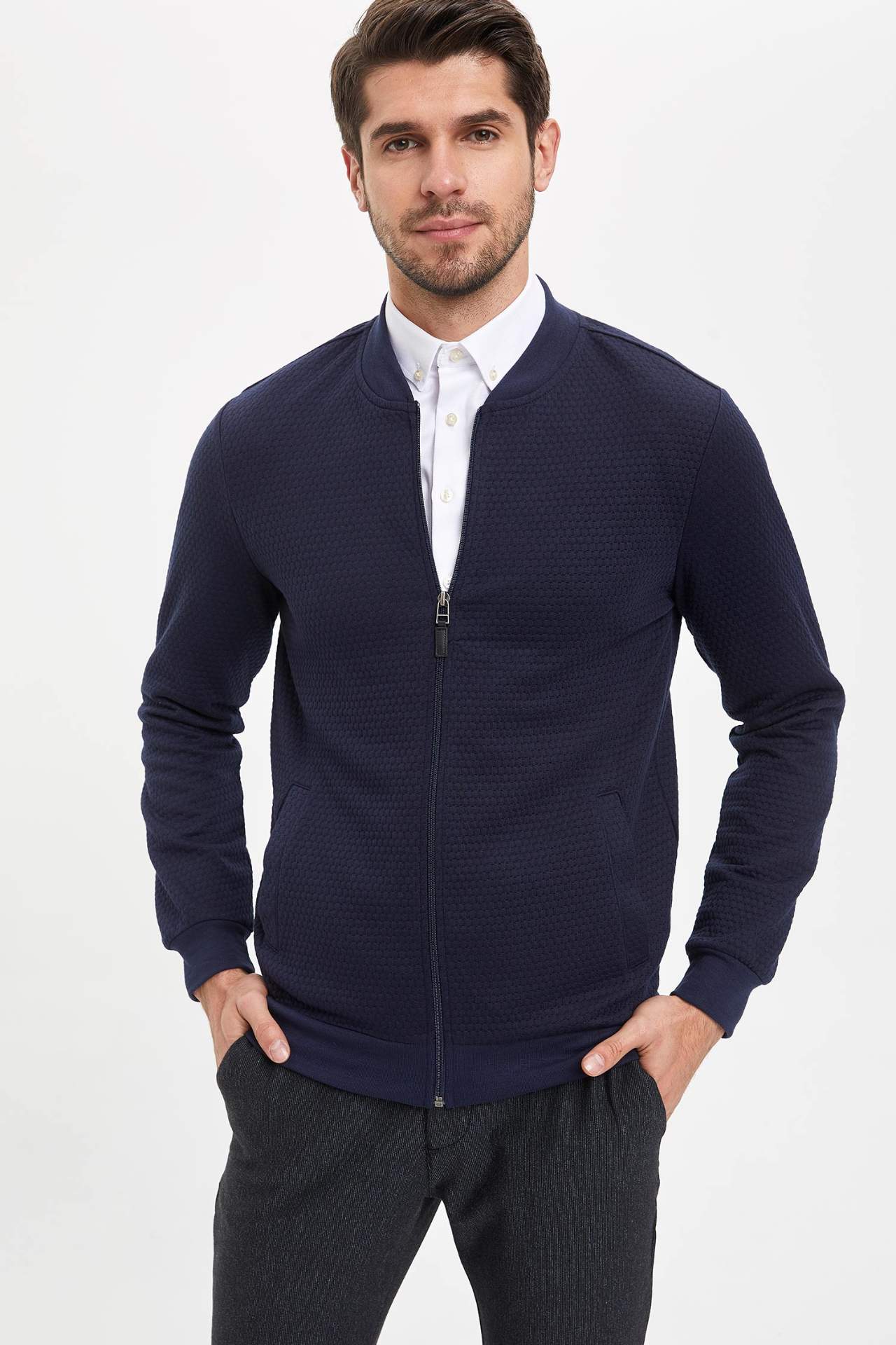 mens smart cardigan