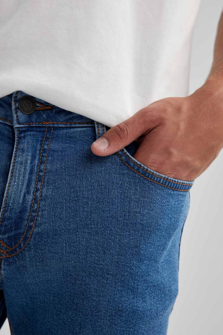 Carlo Skinny Fit Ekstra Dar Kalıp Normal Bel Ekstra Dar Paça Jean Pantolon
