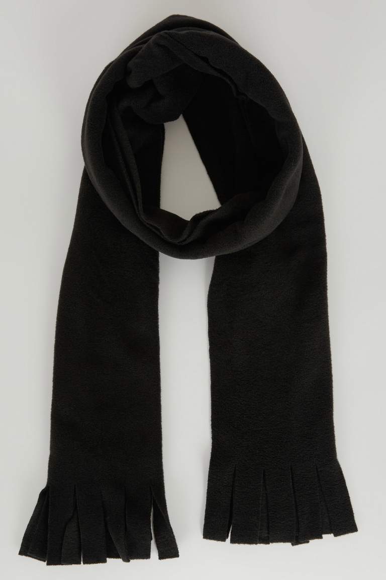 Black Man Men Woven Scarf Defacto