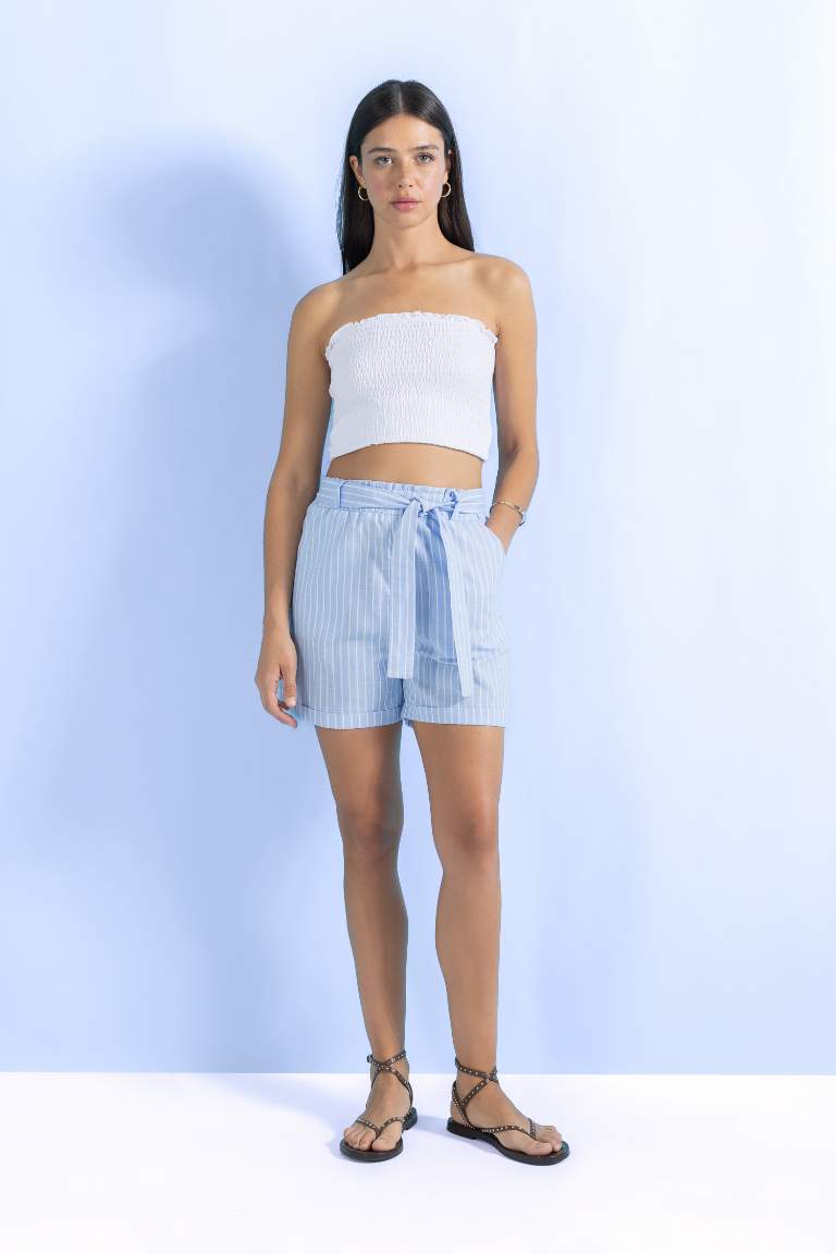 Slim Fit Straplez %100 Pamuk Atlet