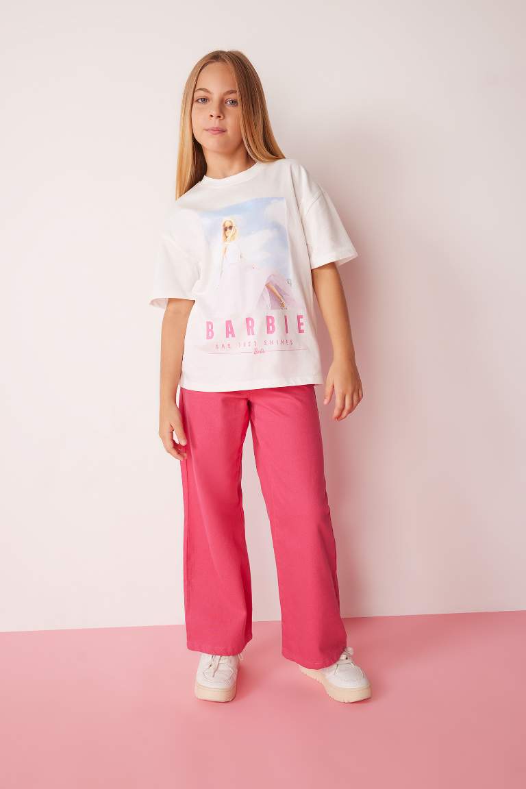 Футболка оверсайз Barbie для девочек