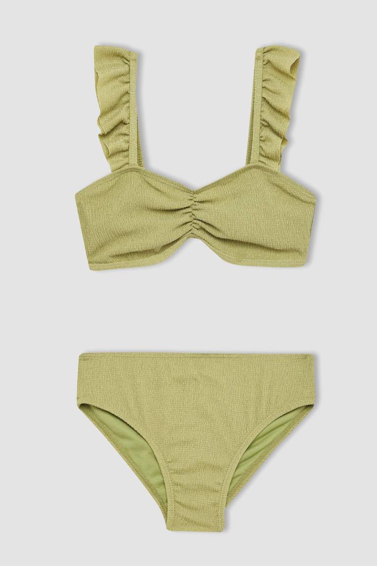 Green Girls Teens Girl Bikini Set Defacto