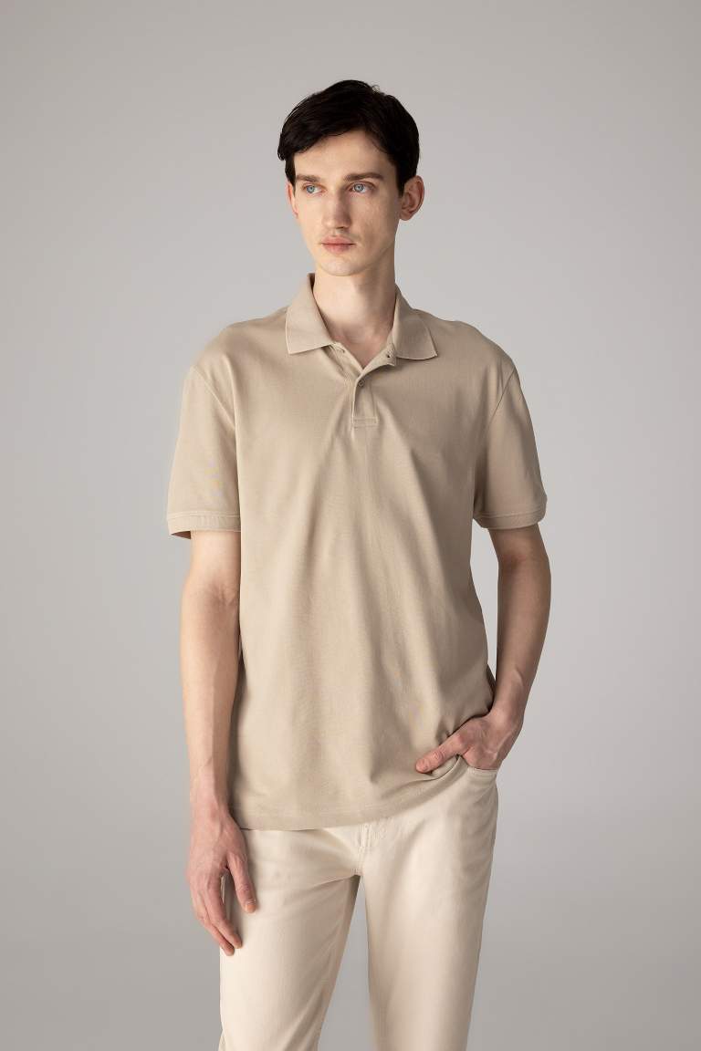 New Regular Fit Polo Yaka Polo Tişört