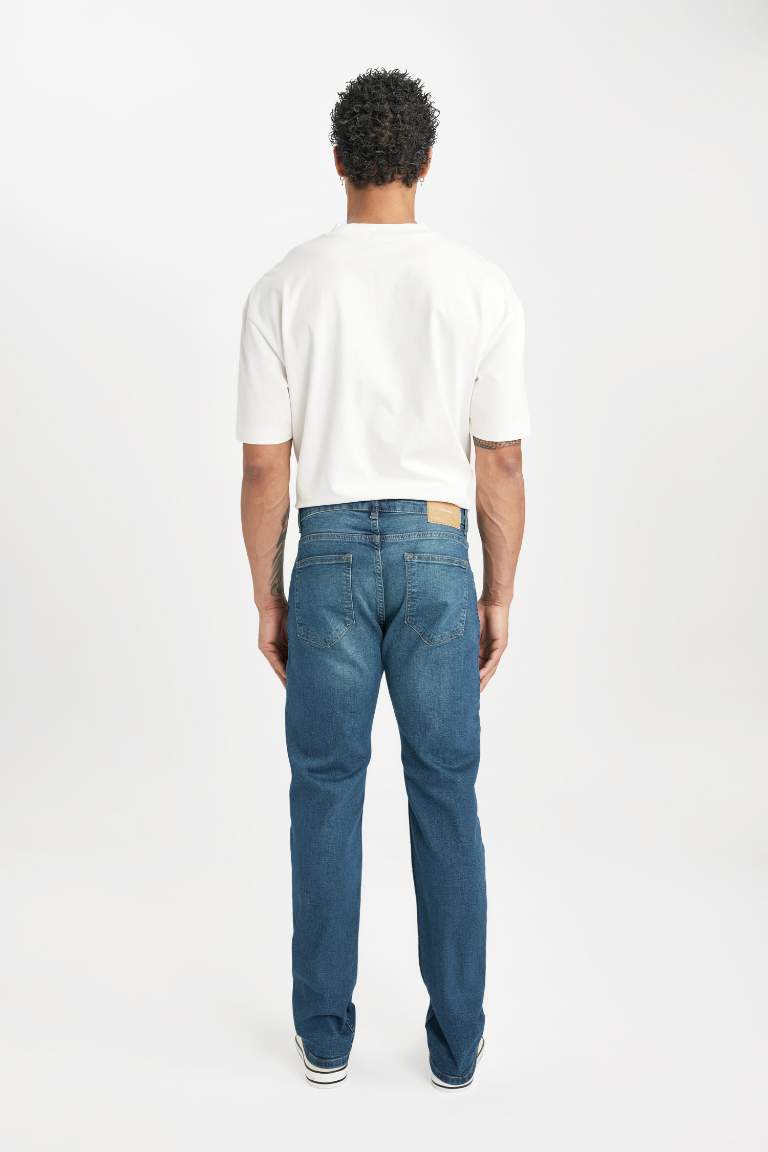 Sergio Regular Fit Normal Bel Boru Paça Düz Paça Jean Pantolon