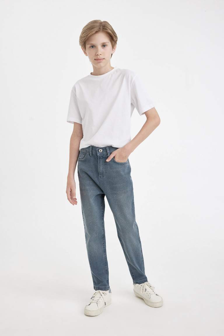 Джинсы balloon fit для мальчиков