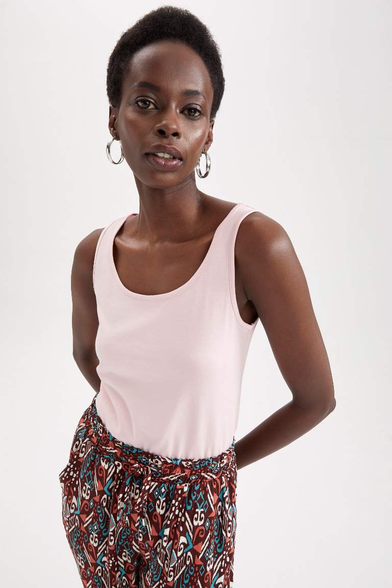 Slim Fit Bisiklet Yaka Atlet