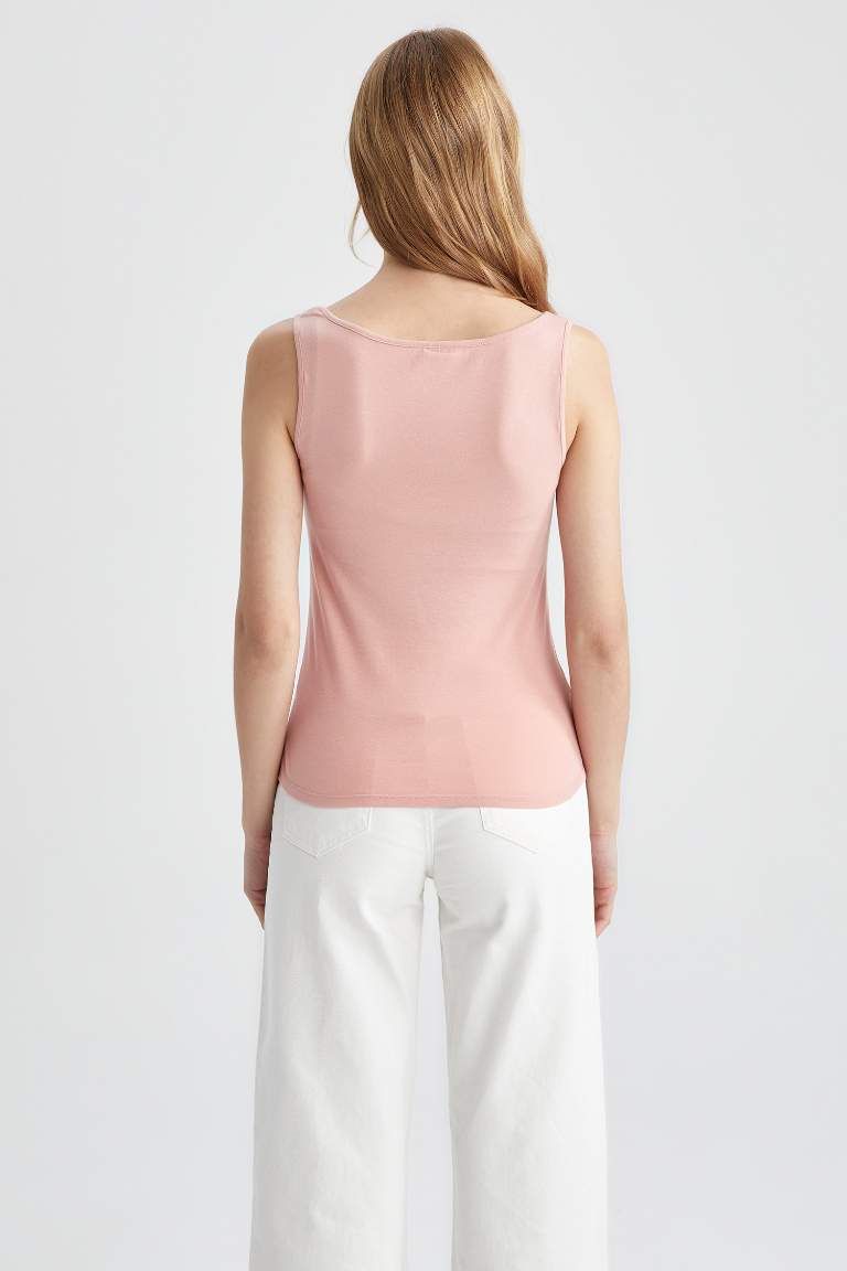 Slim Fit Bisiklet Yaka Atlet