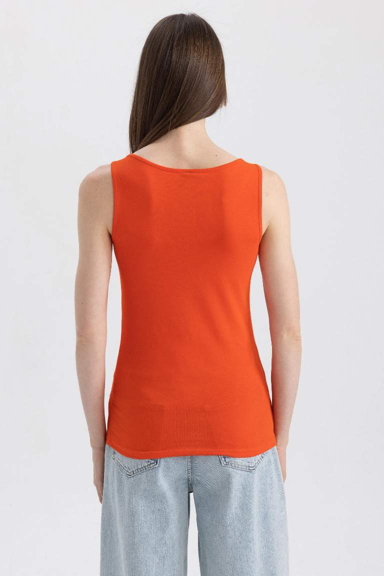 Slim Fit Bisiklet Yaka Atlet