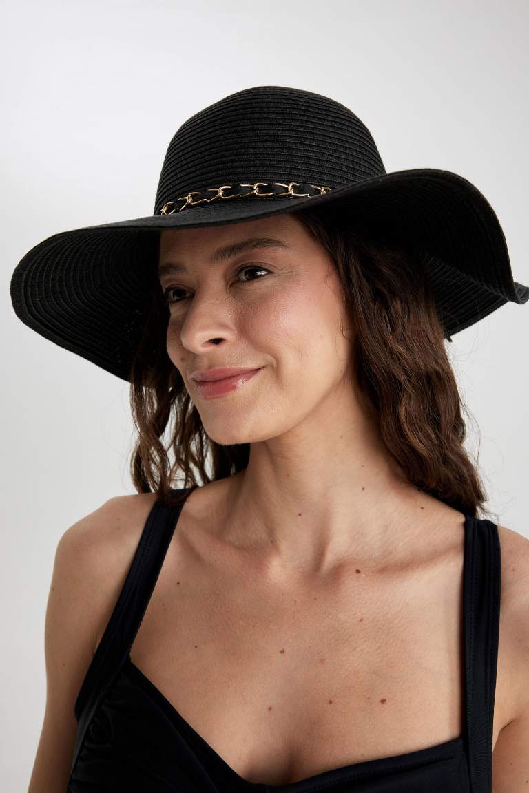 Black Woman Women Straw Hat Defacto