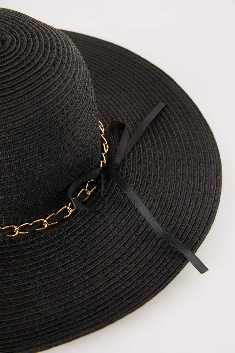 Black WOMAN Women Straw Hat 2733522 DeFacto