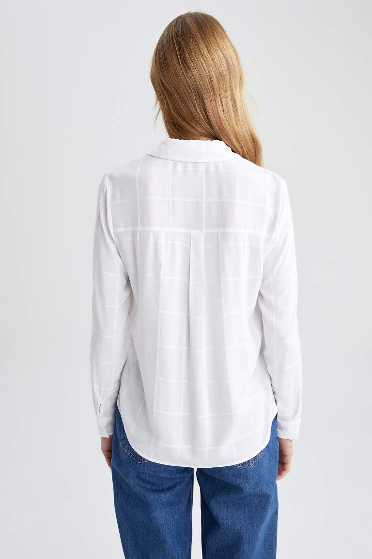 Regular Fit Basic Uzun Kollu Gömlek