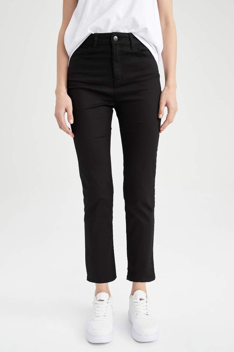 Carmela Slim Fit Gabardin Pantolon