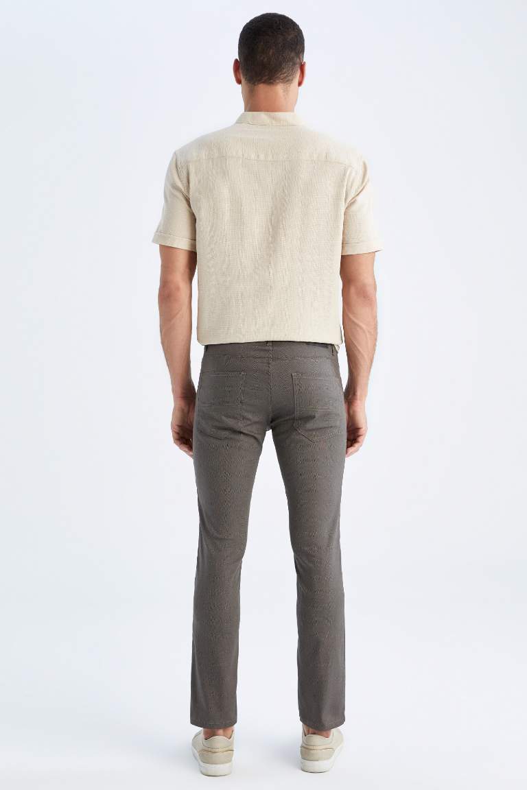 Slim Fit Chino Kanvas Pantolon