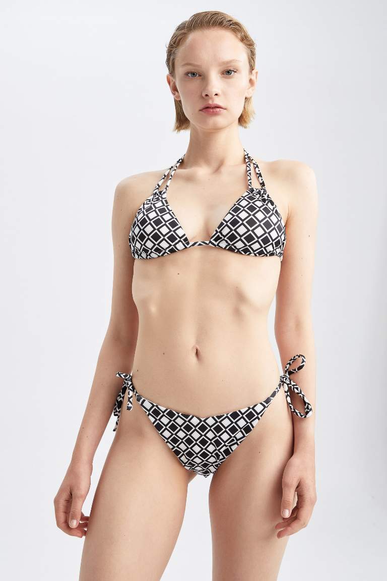Fall in Love Regular Fit Baskılı Bikini Alt
