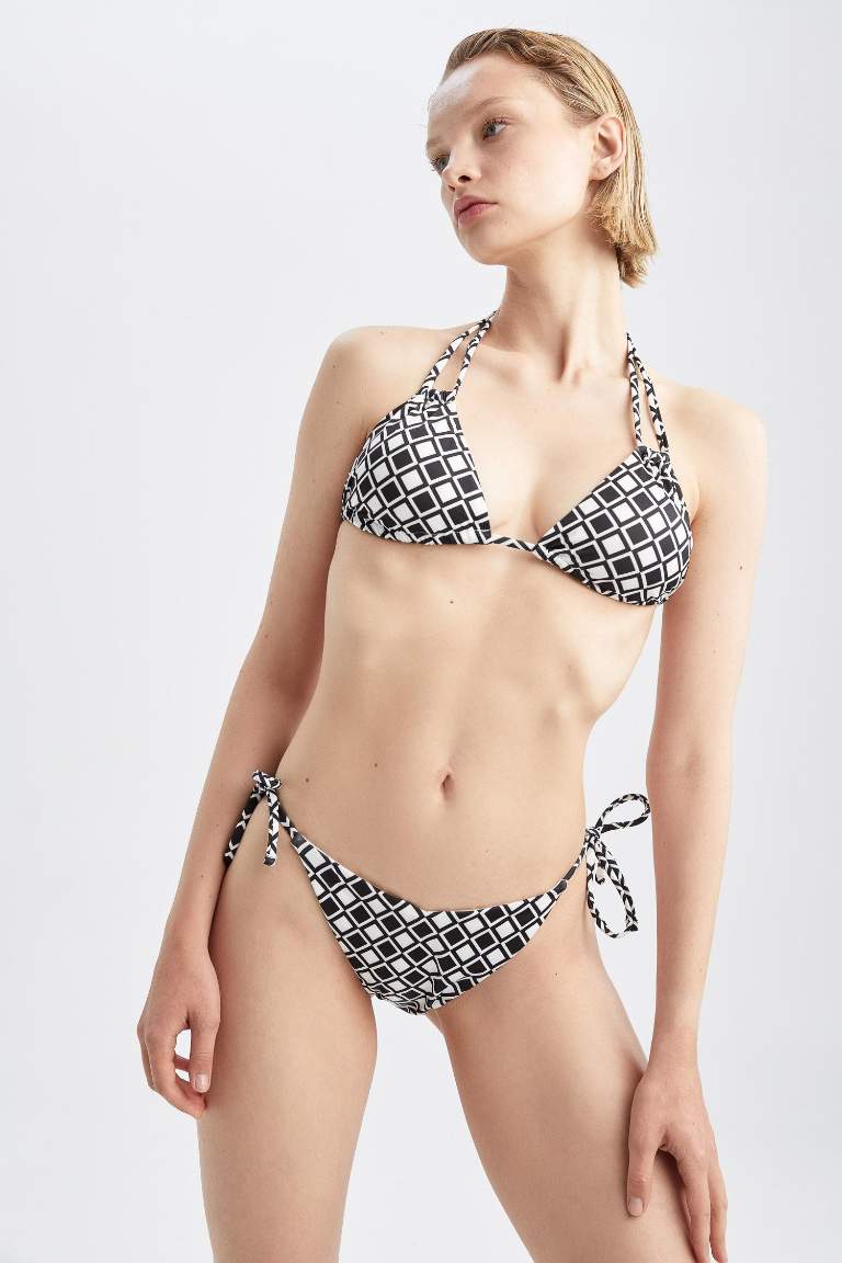 Fall in Love Regular Fit Baskılı Bikini Alt
