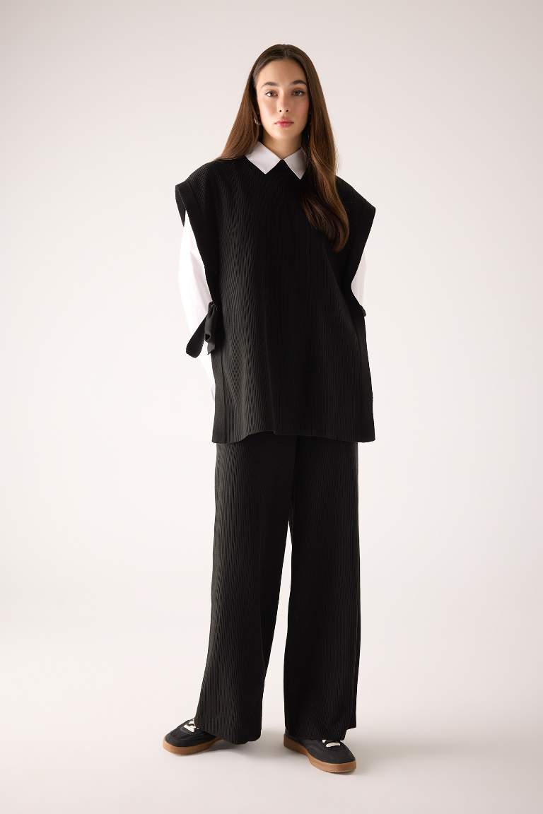 Relax Fit Basic Triko Pantolon