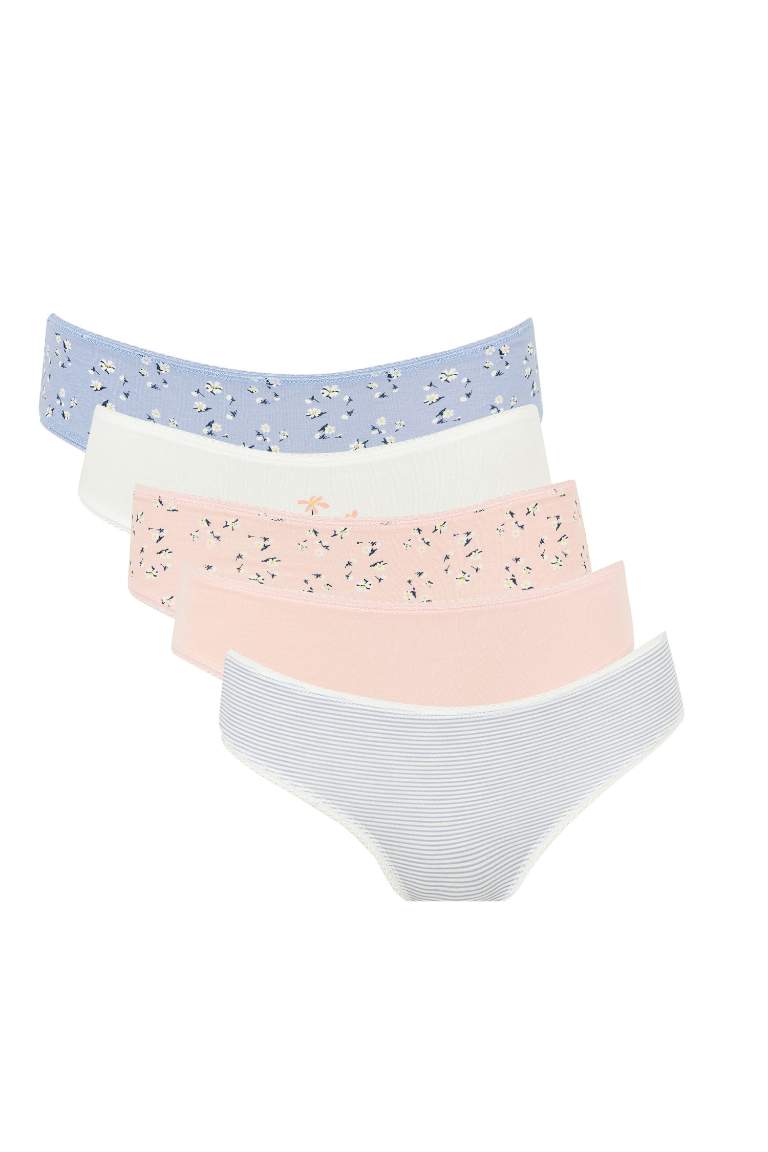 Pink Woman 5 Piece Panties Set 2631768 DeFacto