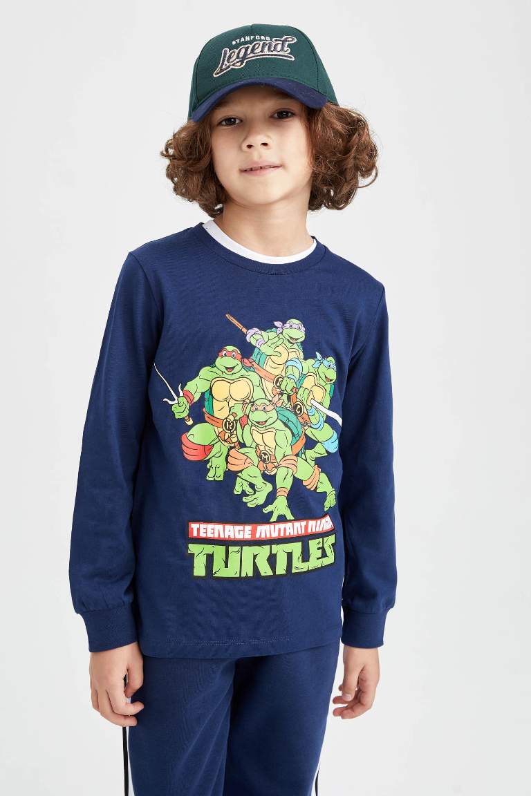 Кофта Ninja Turtles с круглым вырезом для мальчиков