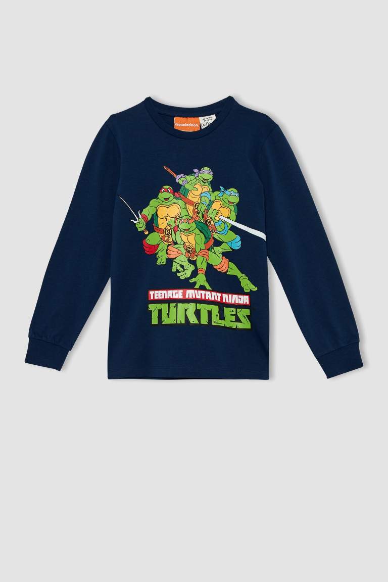 Кофта Ninja Turtles с круглым вырезом для мальчиков