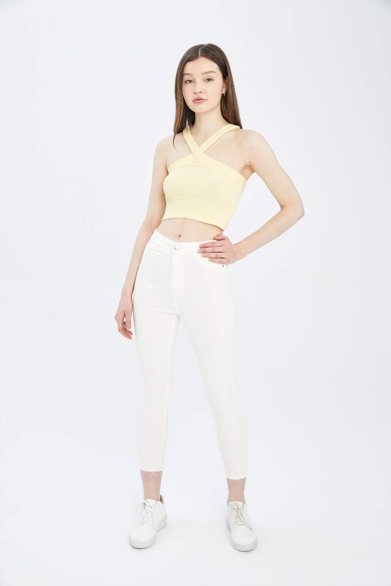 Coool Fitted Halter Yaka Atlet