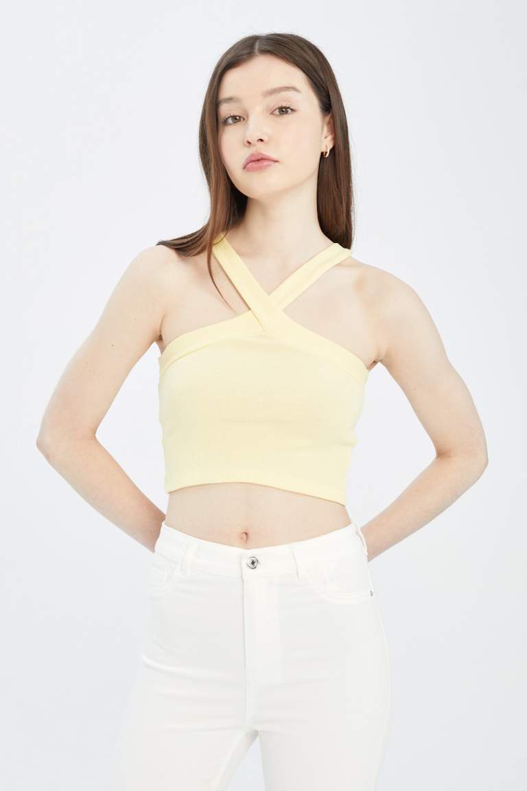 Coool Fitted Halter Yaka Atlet