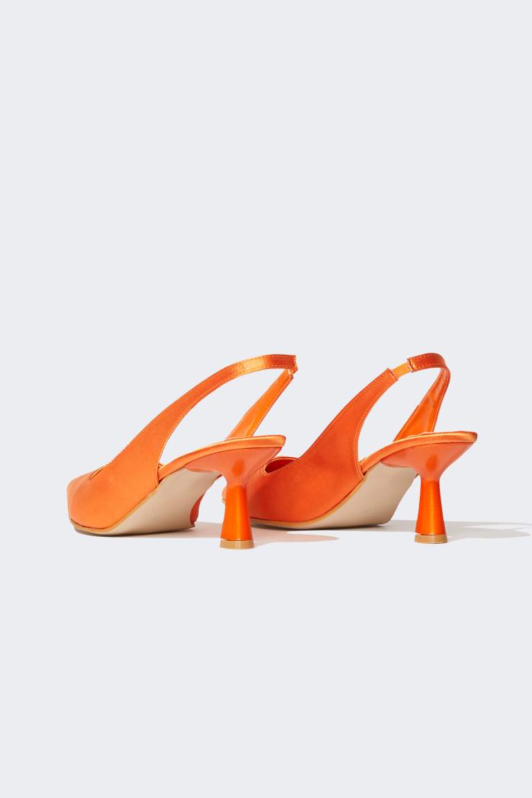 Orange Woman Woman High Sole Heeled Shoes 2631131 DeFacto