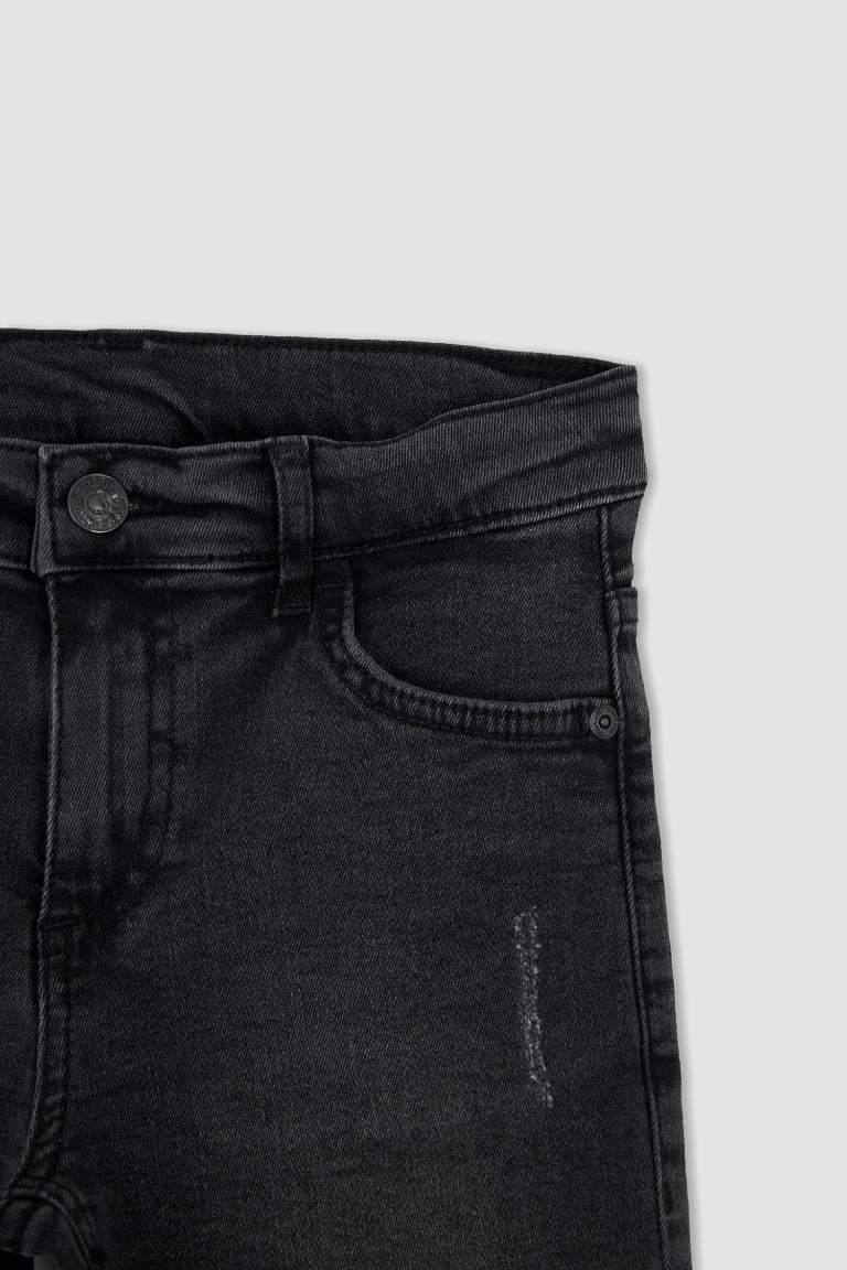 Erkek Çocuk Jean Bermuda