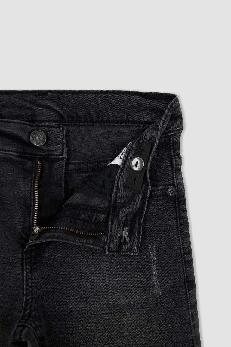 Erkek Çocuk Jean Bermuda