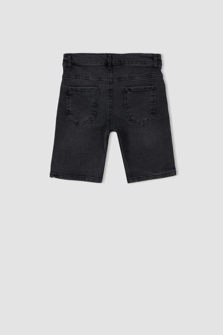 Erkek Çocuk Jean Bermuda