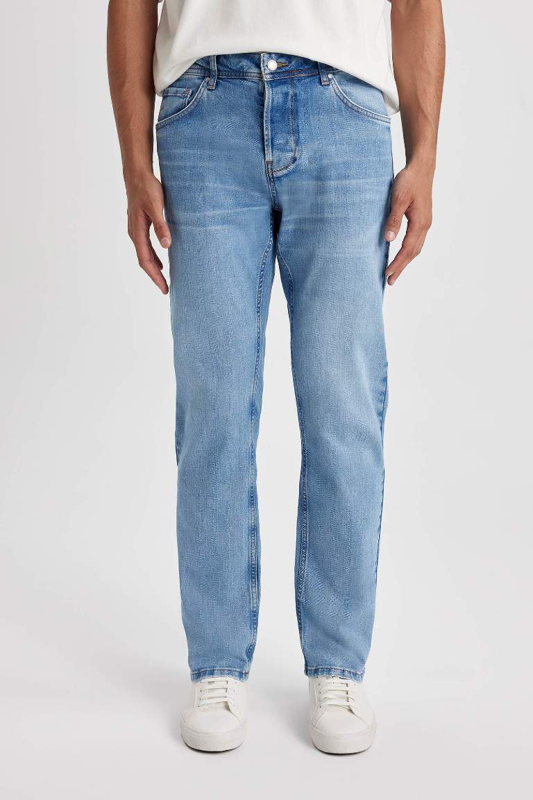 Wiser Wash Sergio Regular Fit Normal Kalıp Normal Bel Boru Paça Jean Pantolon