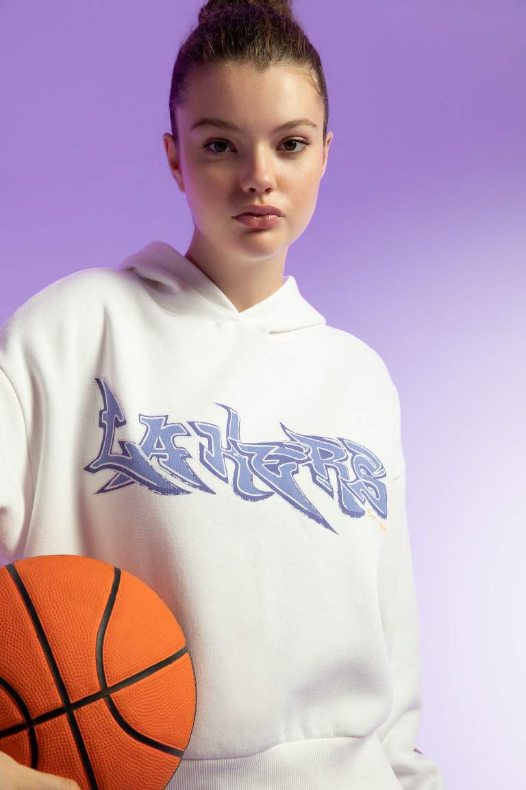 Свитшот NBA Los Angeles Lakers с капюшоном, DeFactoFit