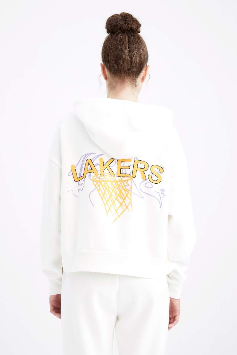 Свитшот NBA Los Angeles Lakers с капюшоном, DeFactoFit