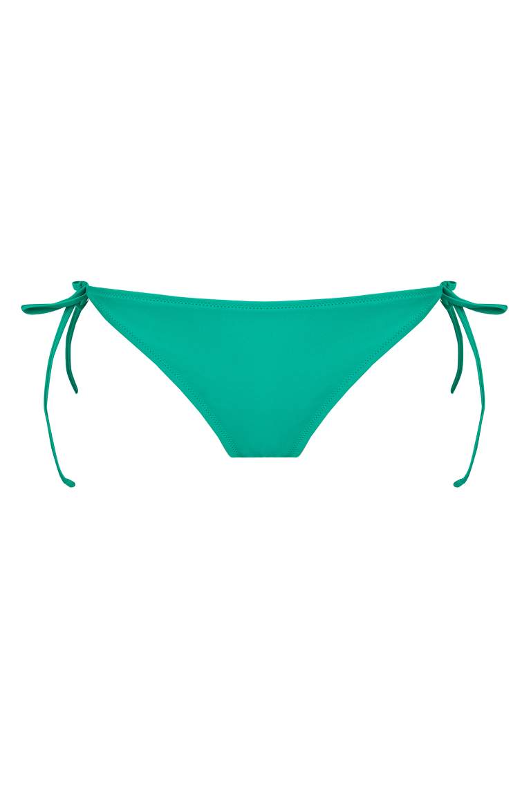 Green Woman Fall In Love Regular Fit Bikini Bottom Defacto