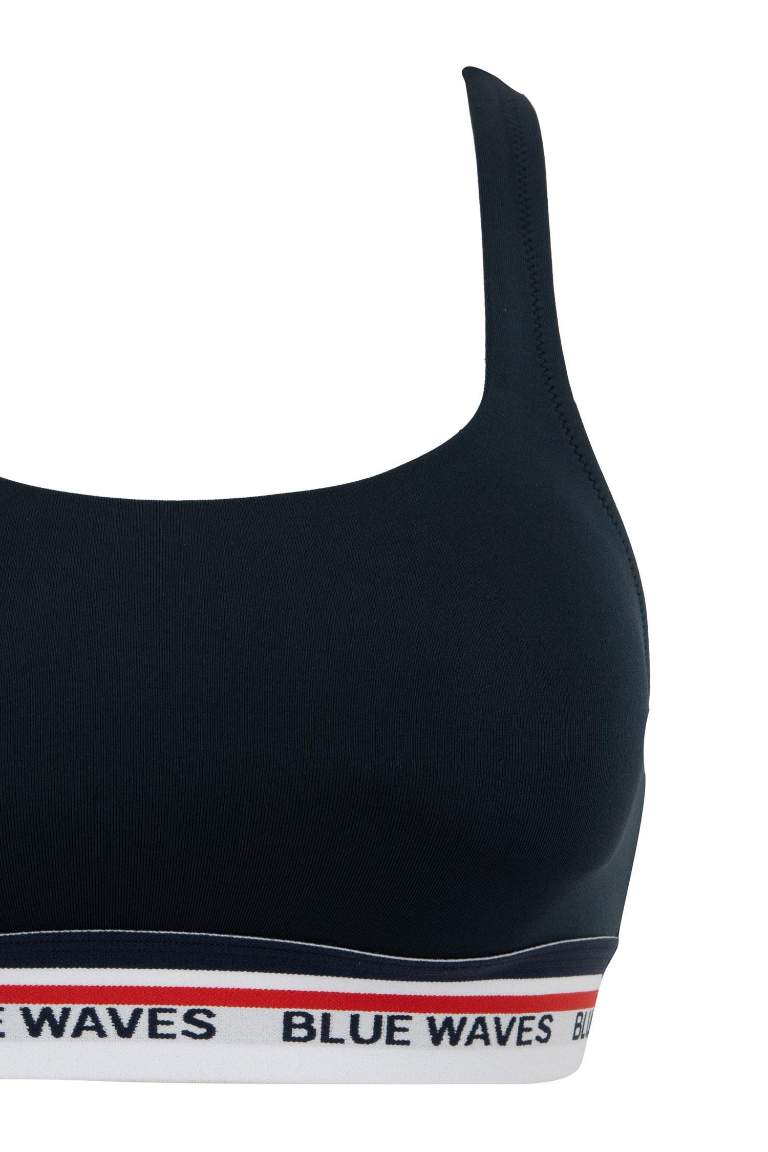 Navy Woman Defacto Fit Bikini Top Defacto