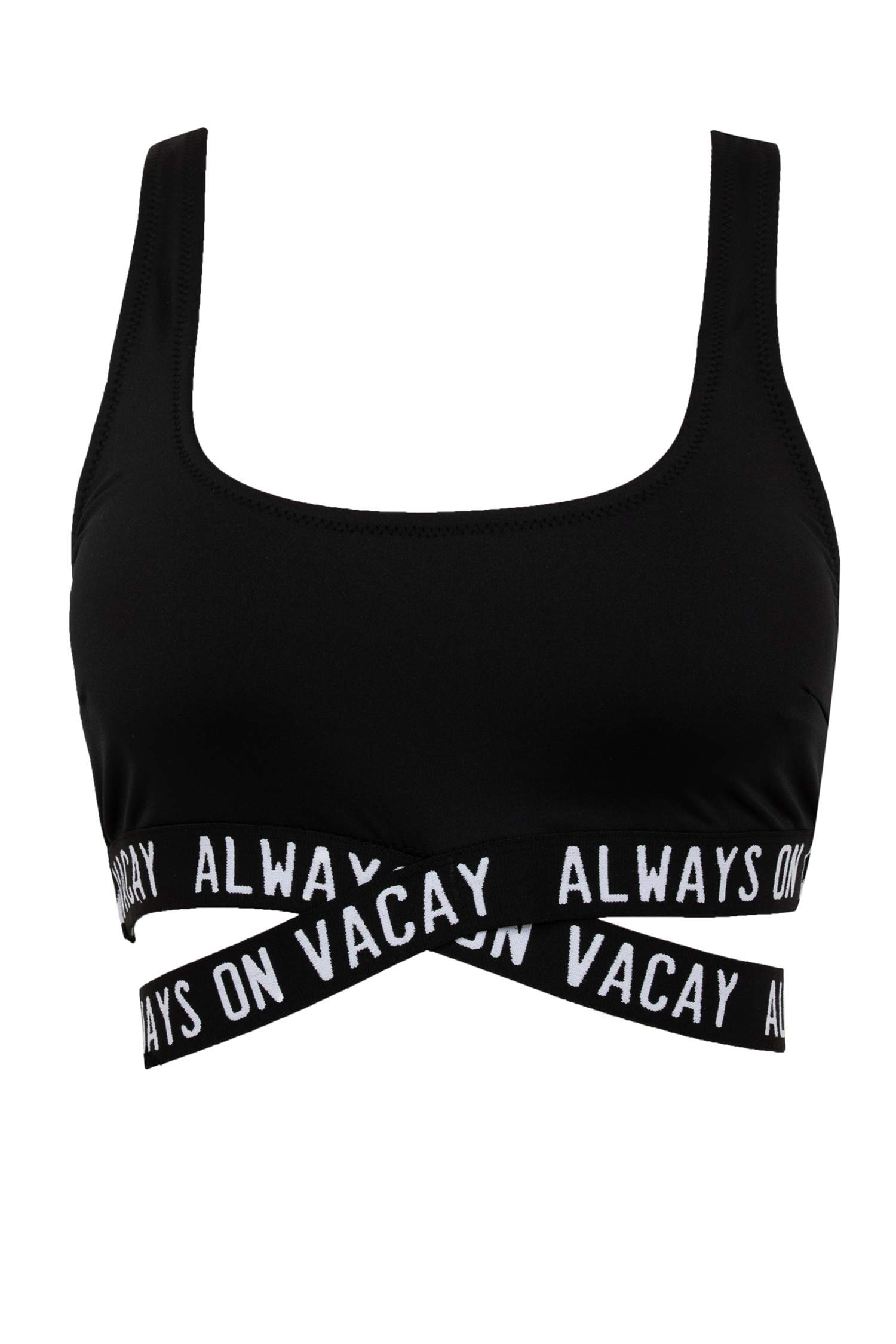 Black Woman Regular Fit Bikini Top Defacto