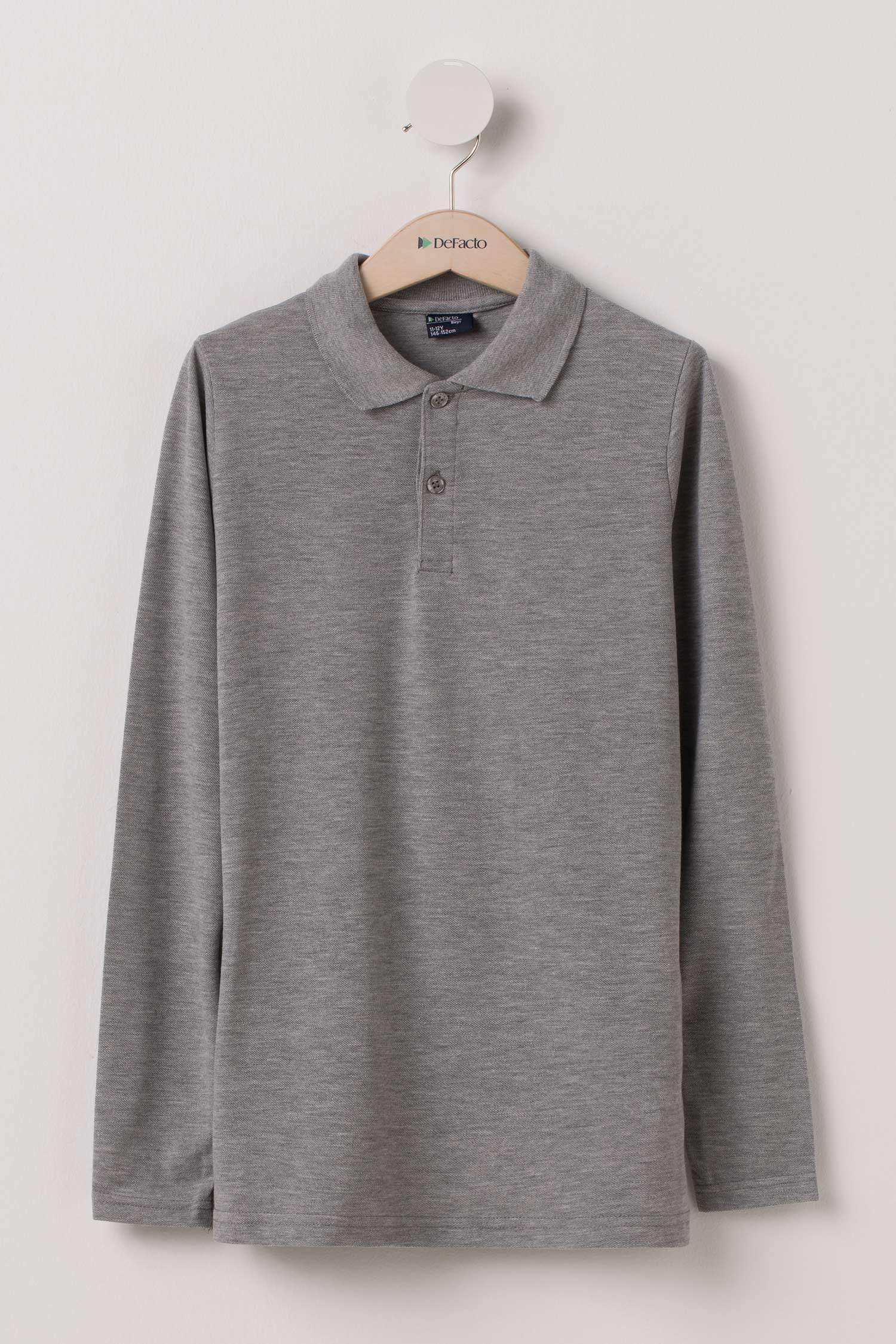 Defacto Basic Genç Erkek Polo T-shirt. 1 Defacto Basic Genç Erkek Polo T-shirt. 1