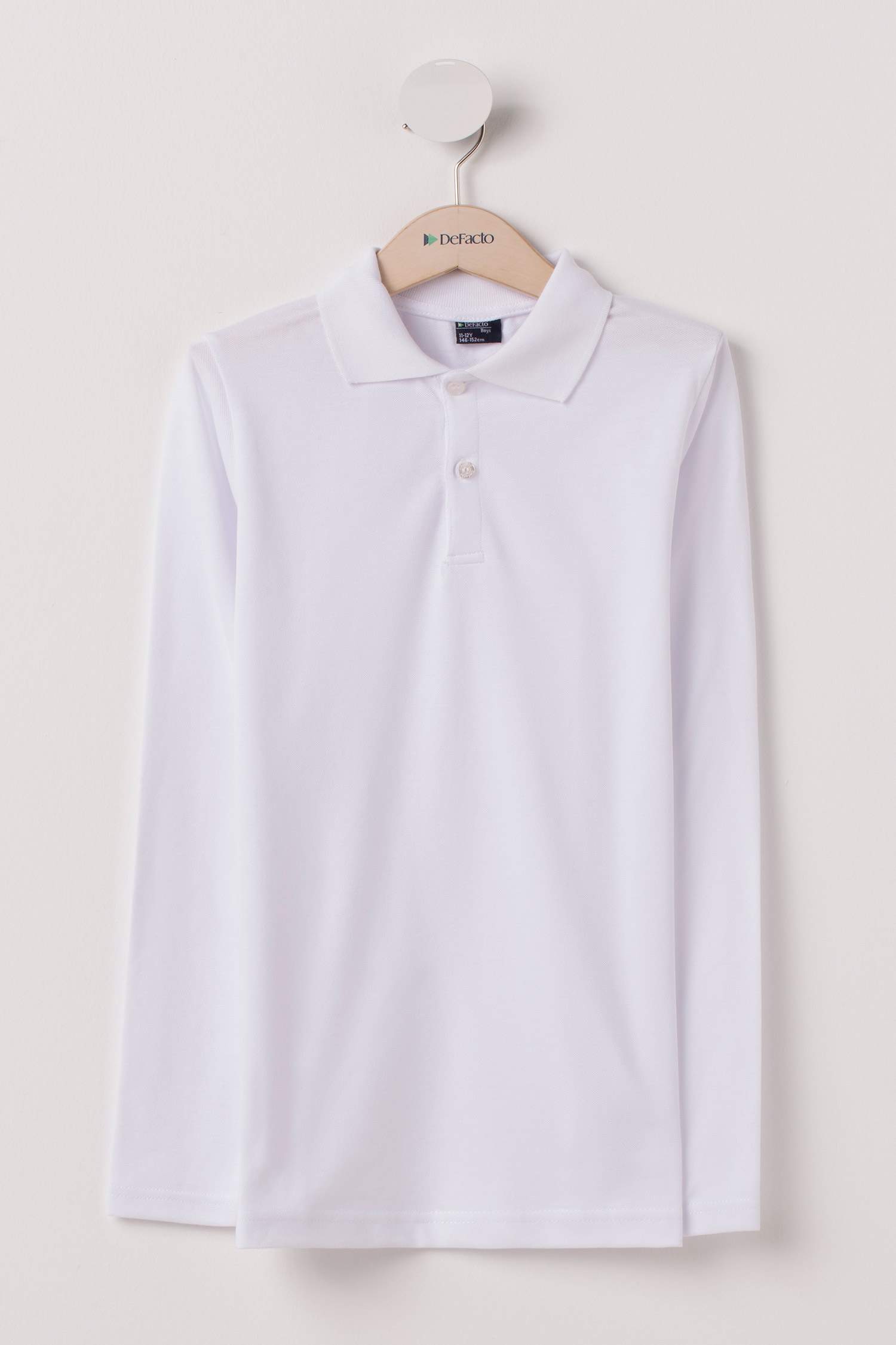 Defacto Basic Genç Erkek Polo T-shirt. 1 Defacto Basic Genç Erkek Polo T-shirt. 1