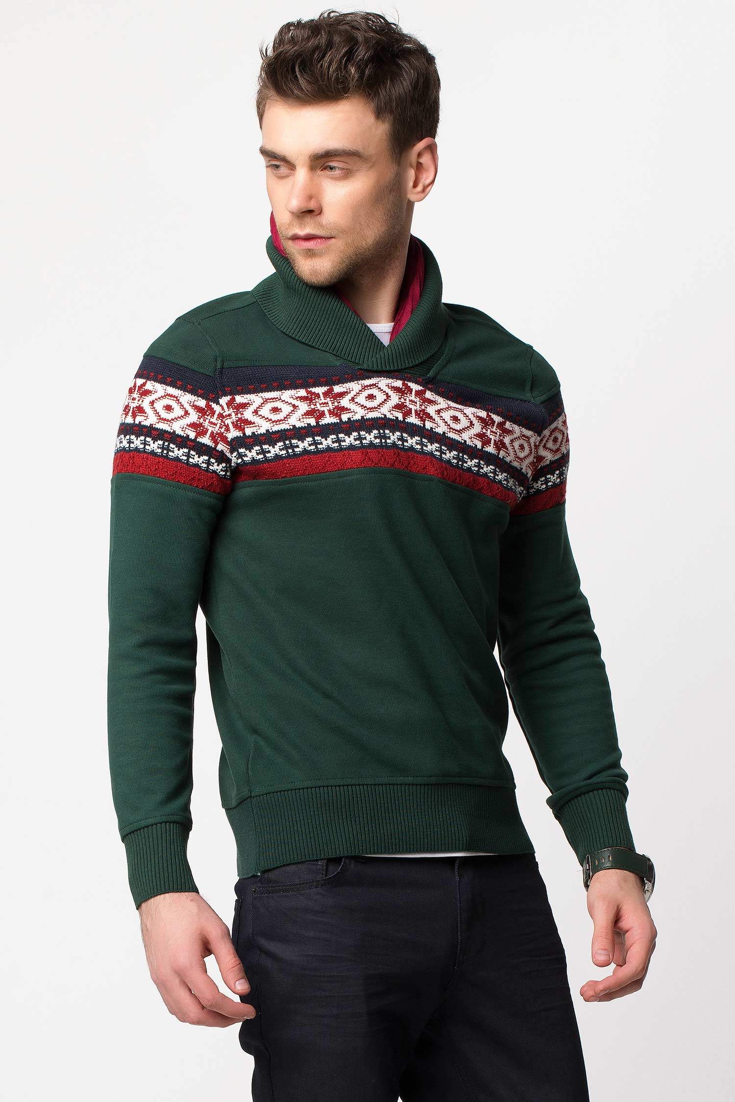 Defacto Jakarlı Sweatshirt. 1 Defacto Jakarlı Sweatshirt. 1