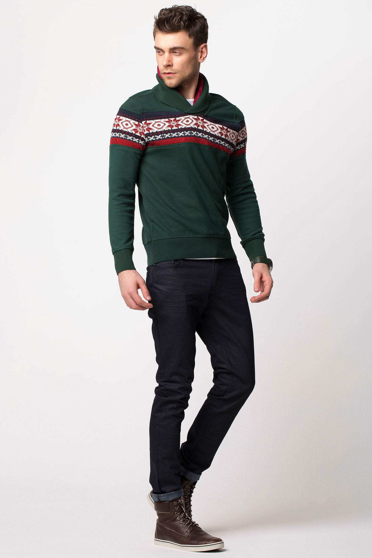 Defacto Jakarlı Sweatshirt. 2 Defacto Jakarlı Sweatshirt. 2