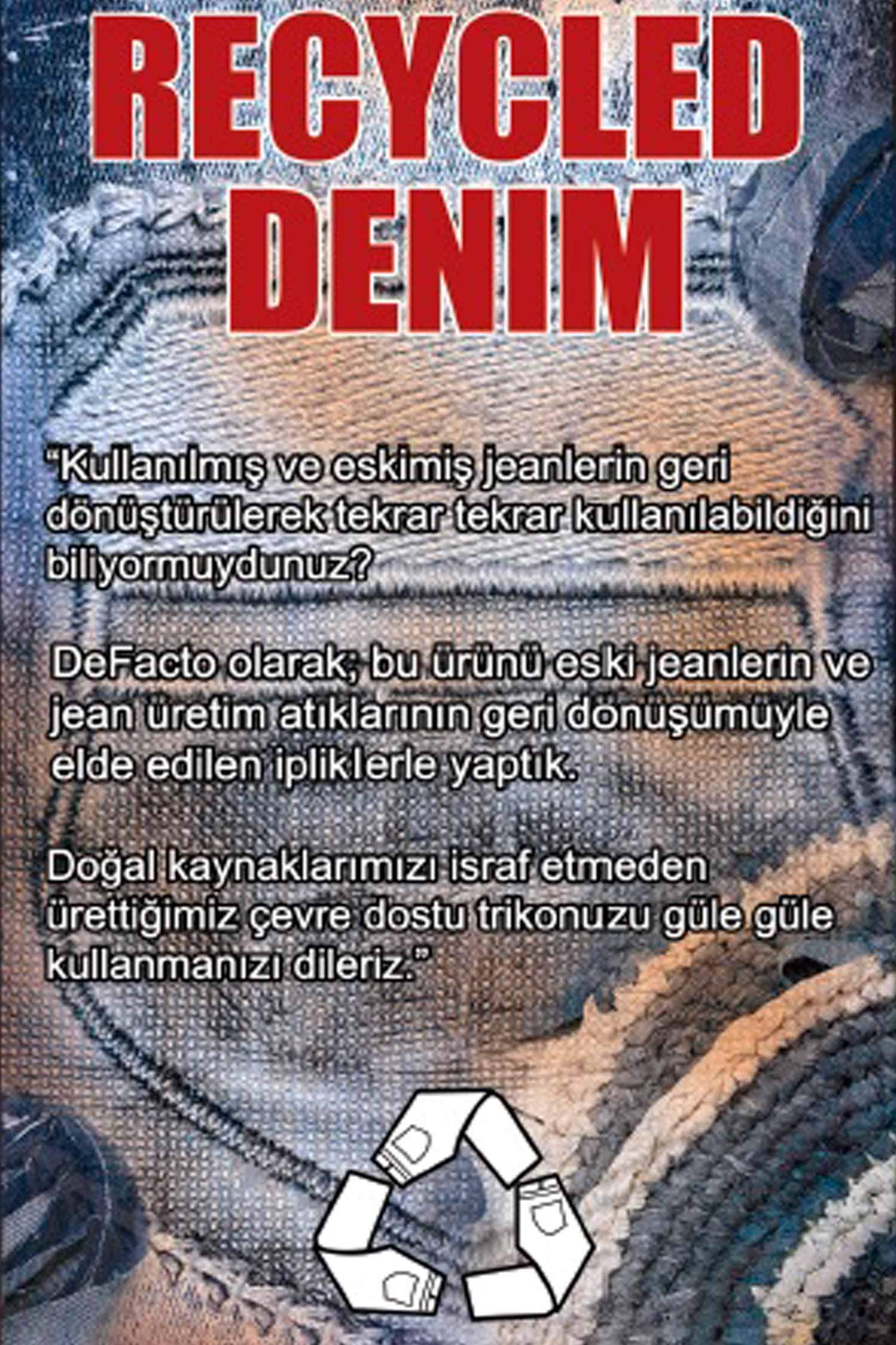 Defacto Geri Dönüştürülmüş Şal Yaka Hırka. 4 Defacto Geri Dönüştürülmüş Şal Yaka Hırka. 4