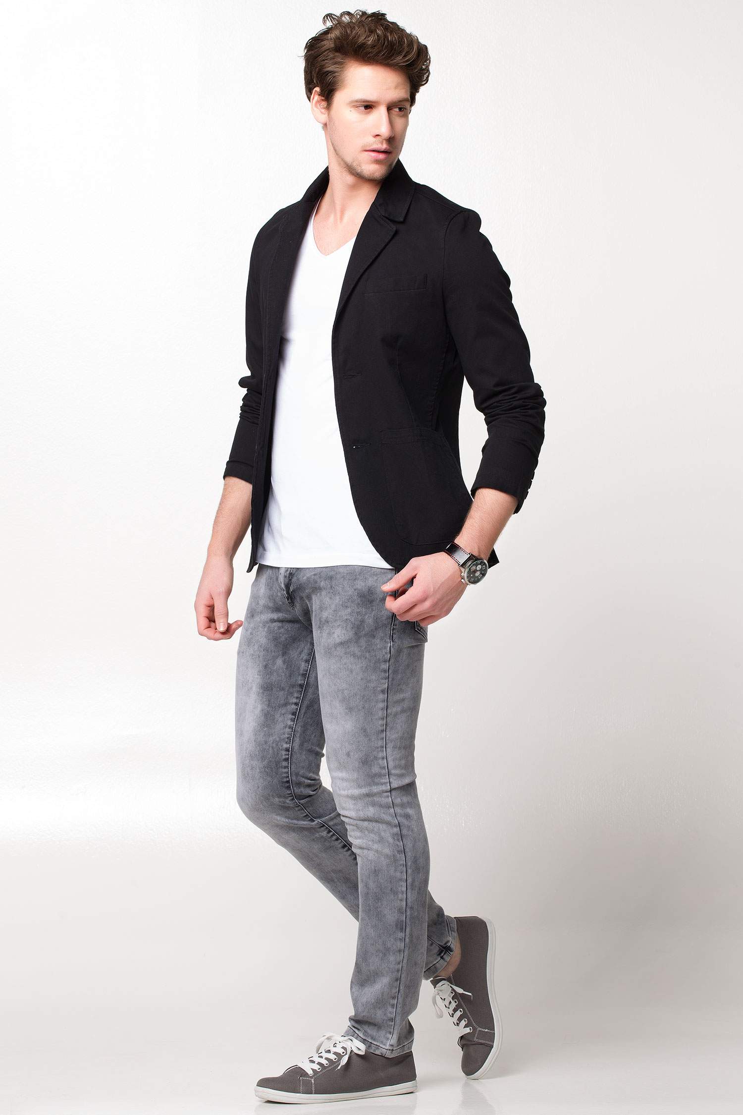 Defacto Dar Kesim Blazer Ceket. 2 Defacto Dar Kesim Blazer Ceket. 2