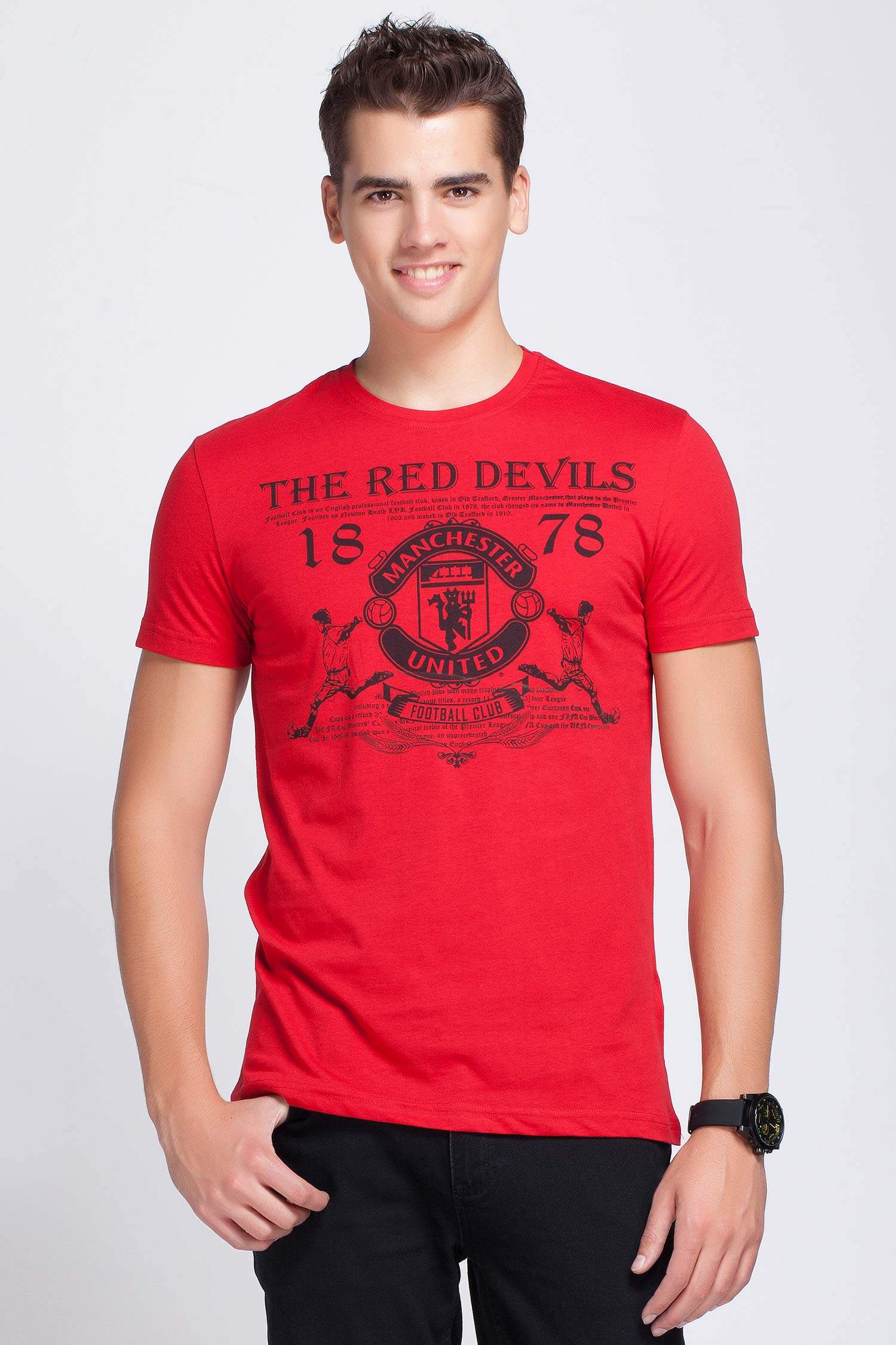 Defacto Manchester United Baskılı T-shirt. 1 Defacto Manchester United Baskılı T-shirt. 1