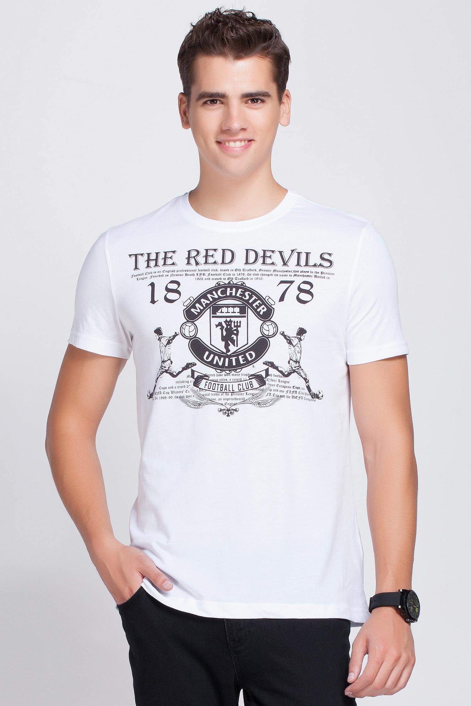 Defacto Manchester United Baskılı T-shirt. 1 Defacto Manchester United Baskılı T-shirt. 1