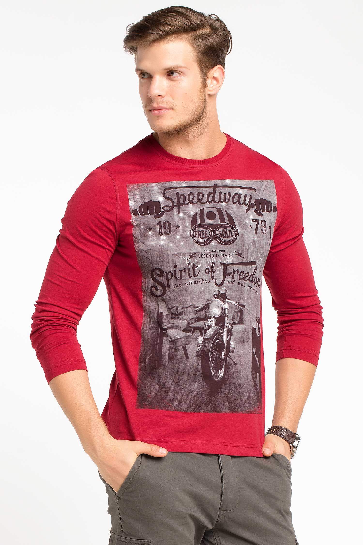 Defacto Motosiklet Baskılı T-shirt. 1 Defacto Motosiklet Baskılı T-shirt. 1