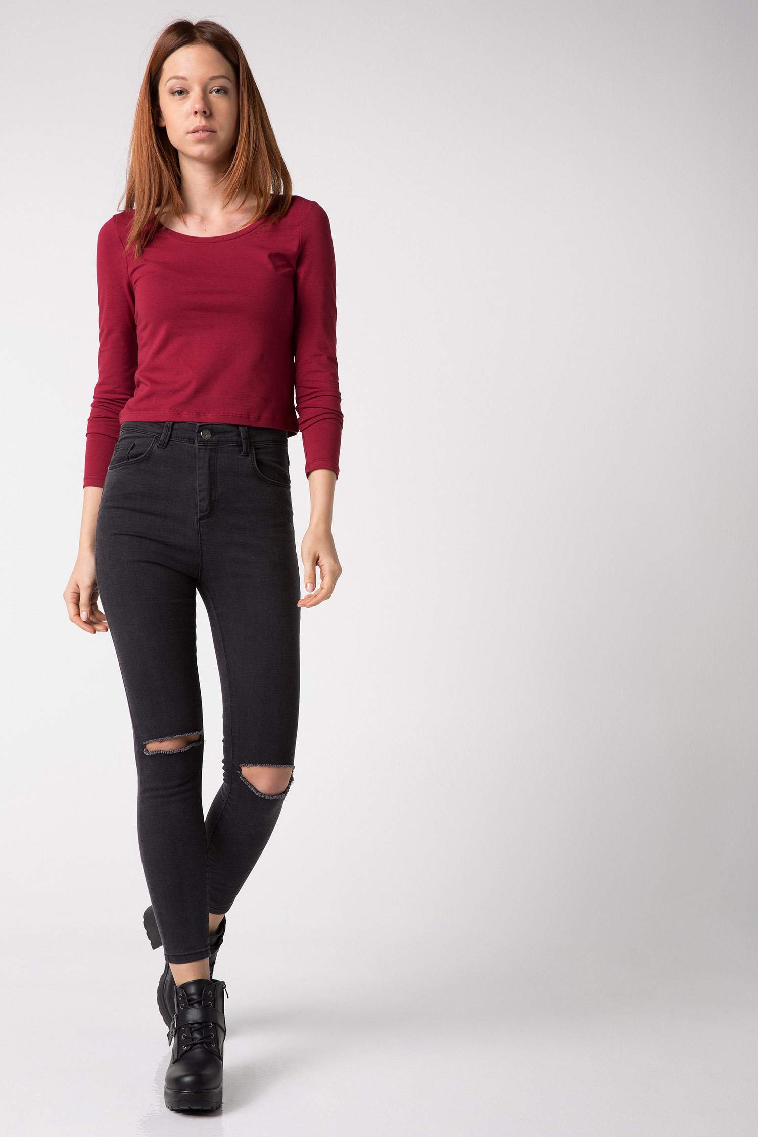 Defacto Açık Yaka Uzun Kollu Basic Body. 2 Defacto Açık Yaka Uzun Kollu Basic Body. 2