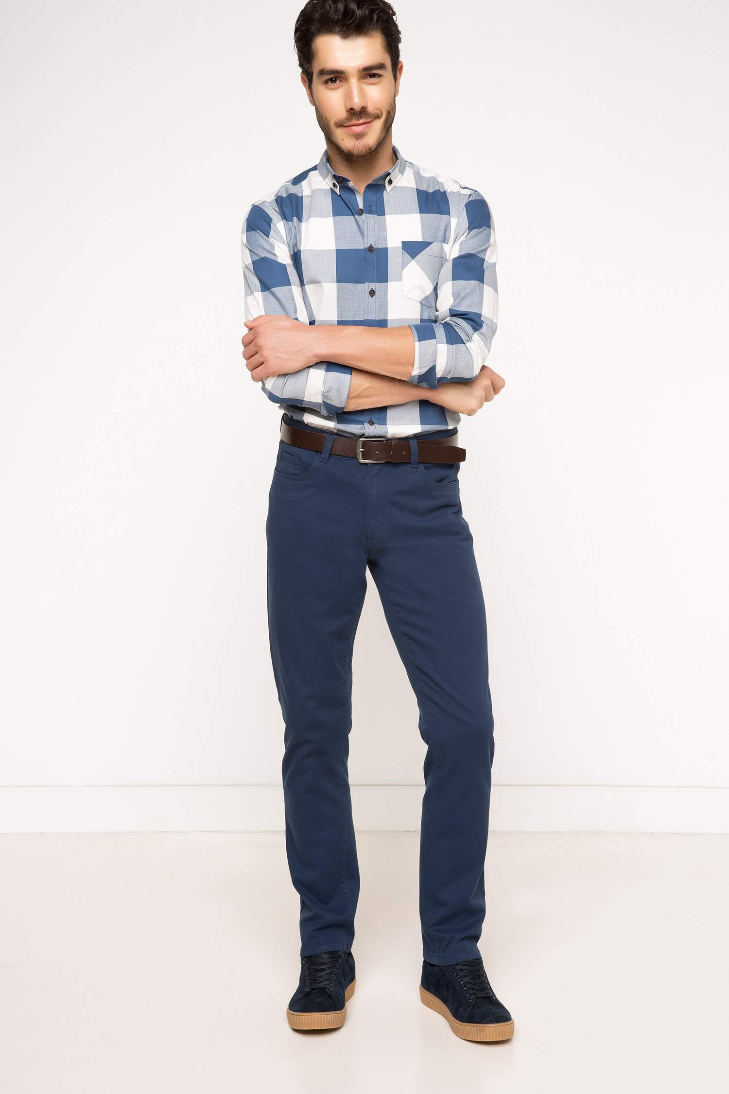 Defacto Mini Me Paco Slim Fit Kemerli Pantolon 4 Defacto Mini Me Paco Slim Fit Kemerli Pantolon 5