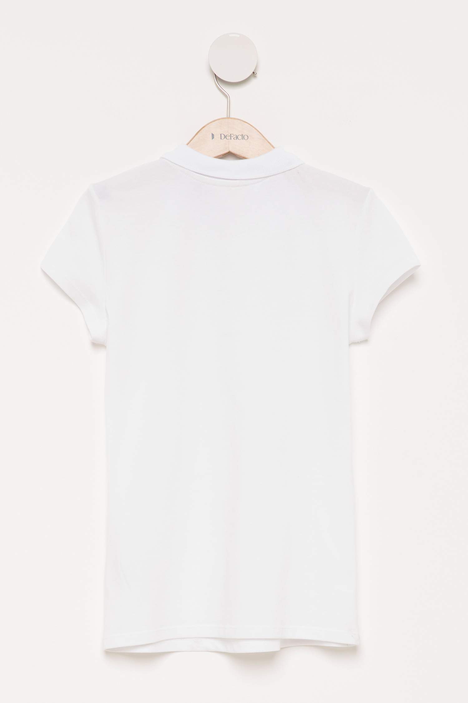 Defacto Basic Genç Kız Polo T-shirt. 3 Defacto Basic Genç Kız Polo T-shirt. 3