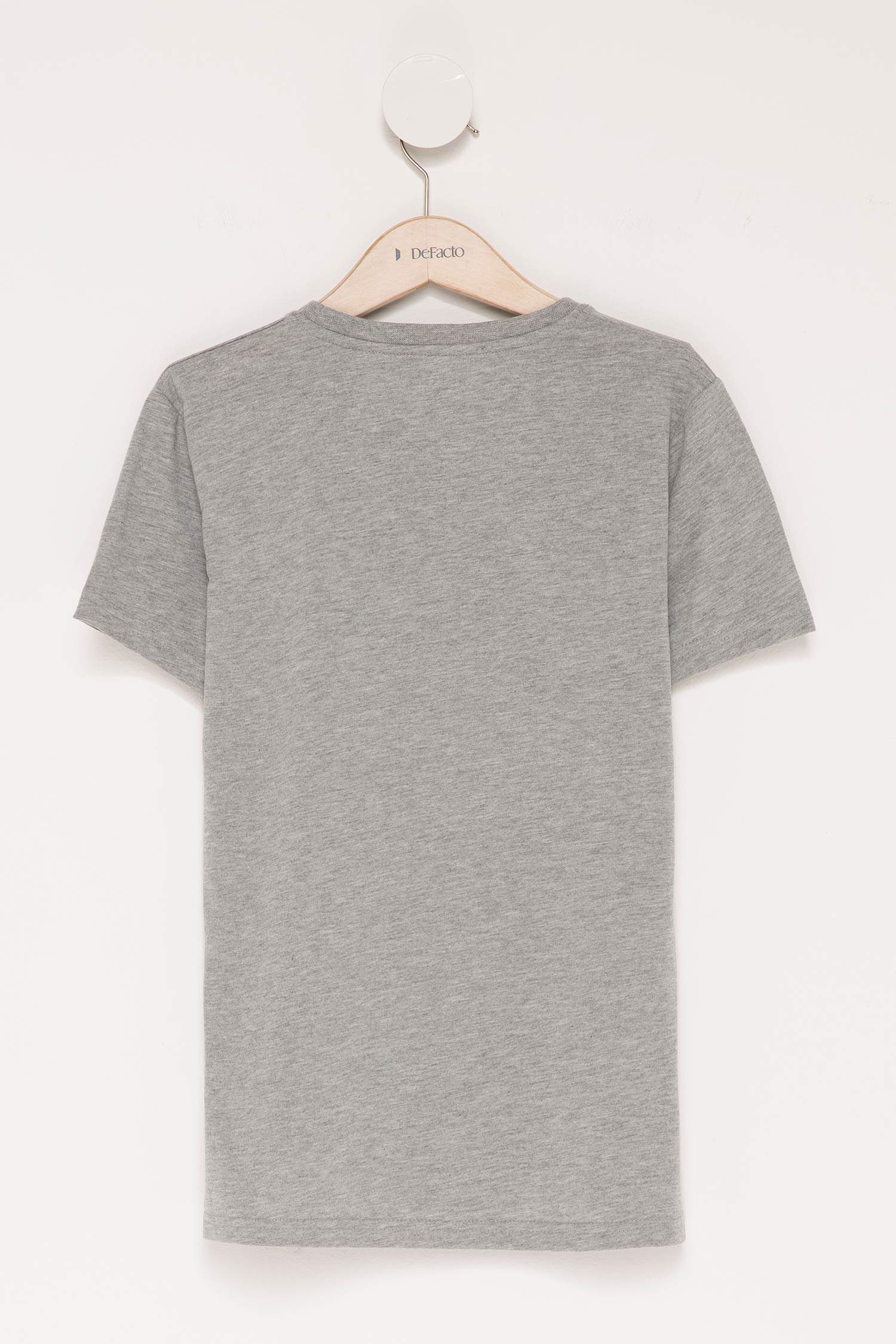 Defacto Baskılı Genç Erkek T-shirt 2 Defacto Baskılı Genç Erkek T-shirt 3